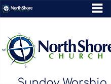 Tablet Screenshot of nshorechurch.org